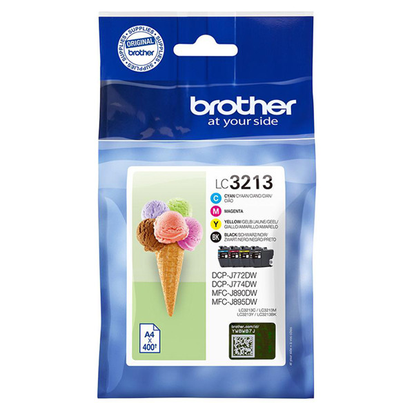 Brother Μελάνι Brother LC-3213VAL BK/C/M/Y 4-pack LC3213VALBP LC3213VALDR 028494 - 1