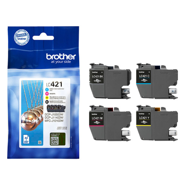 Brother Μελάνι Brother LC-421VAL 4-pack LC-421VAL 051292 - 1