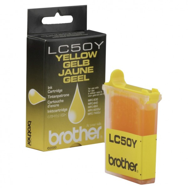 Brother Μελάνι Brother LC-50Y Yellow LC50Y 028769 - 1