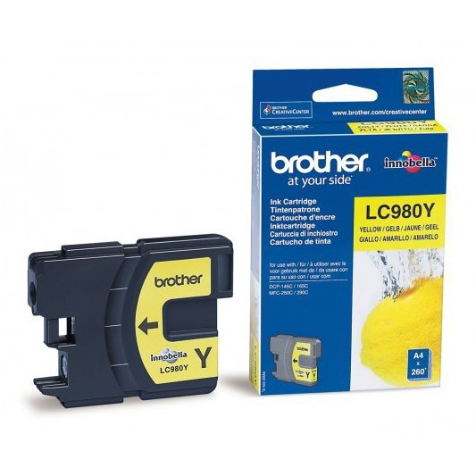 Brother Μελάνι Brother LC-980Y Yellow LC980Y 028874 - 1