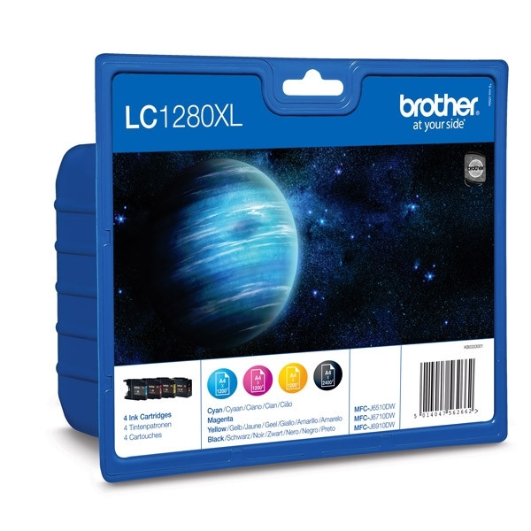 Brother Μελάνι Brother LC1280XLVALBP BK/C/M/Y 4-pack LC-1280XLVALBP 029085 - 1