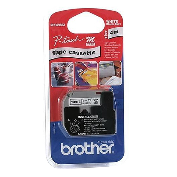 Brother Ταινία Brother M-K221SBZ 4m x 9mm Black on White MK221SBZ 350560 - 1