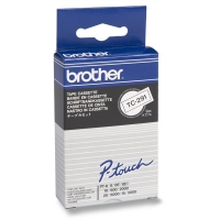 Brother Ταινία Brother TC-291 7.7m x 9mm Black on White TC291 080500