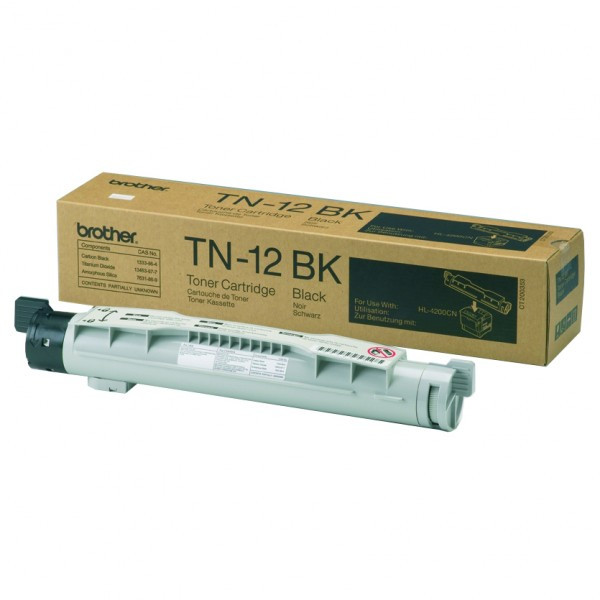 Brother Toner Brother TN-12BK Black TN12BK 029800 - 1