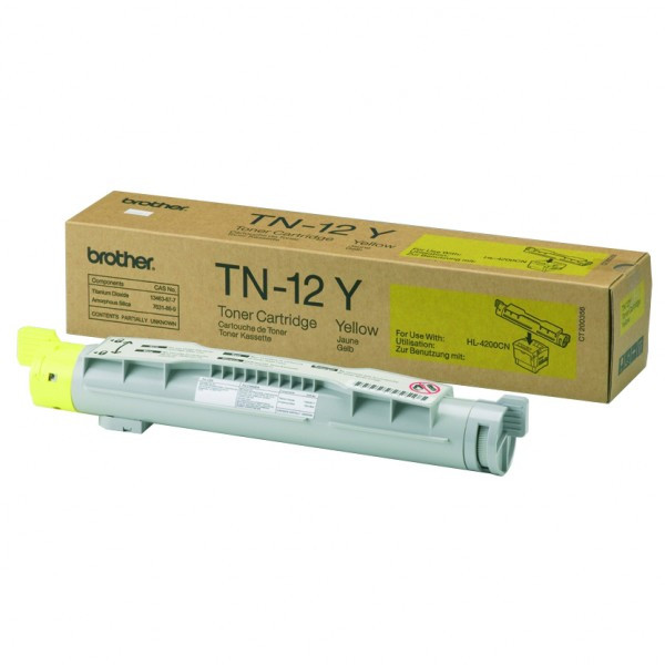 Brother Toner Brother TN-12Y Yellow TN12Y 029830 - 1