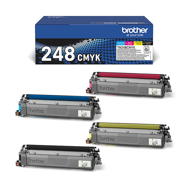 Brother Toner Brother TN-248CMYK 4-pack TN248VAL 051446 - 1