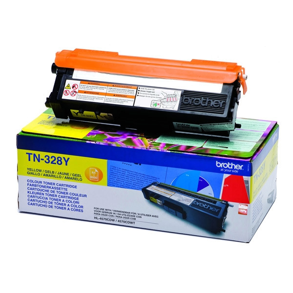 Brother Toner Brother TN-328Y Extra High Capacity Yellow TN328Y 029208 - 1