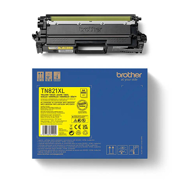 Brother Toner Brother TN-821XL Y High Capacity Yellow TN821XLY 051376 - 1