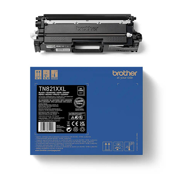 Brother Toner Brother TN-821XXL BK Extra High Capacity Black BROTN821XXLBK 051378 - 1