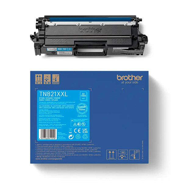 Brother Toner Brother TN-821XXL C Extra High Capacity Cyan TN821XXLC 051380 - 1