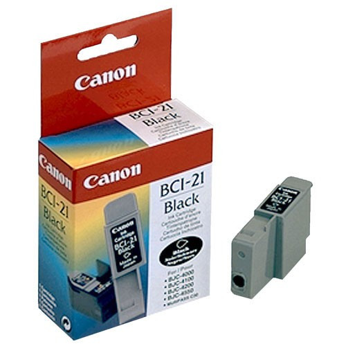 Canon Μελάνι Canon BCI-21BK Βlack 0954A002 013000 - 1