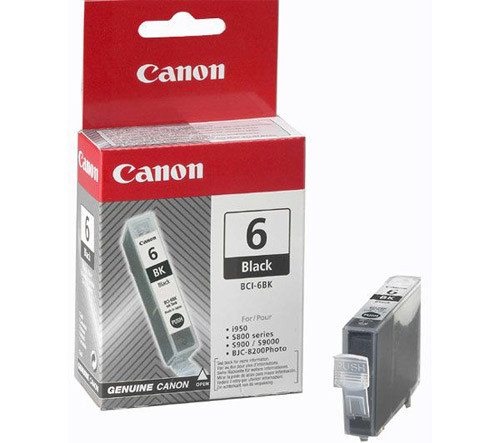 Canon Μελάνι Canon BCI-6BK Black 4705A002 011400 - 1