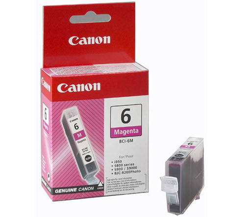 Canon Μελάνι Canon BCI-6M Magenta 4707A002 011440 - 1