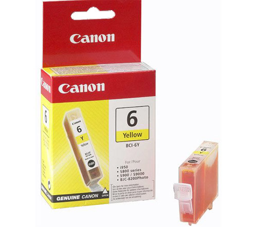 Canon Μελάνι Canon BCI-6Y Yellow 4708A002 011460 - 1