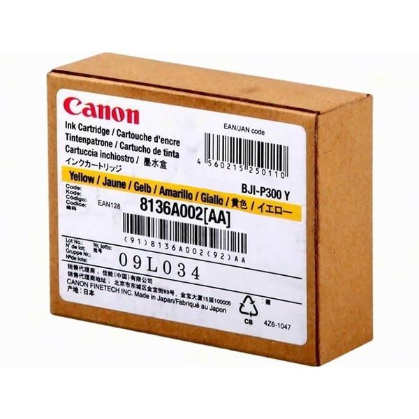 Canon Μελάνι Canon BJI-P300Y Yellow 8136A002 018954 - 1