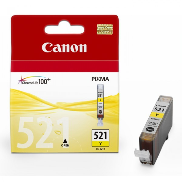 Canon Μελάνι Canon CLI-521Y Yellow 2936B001 018358 - 1