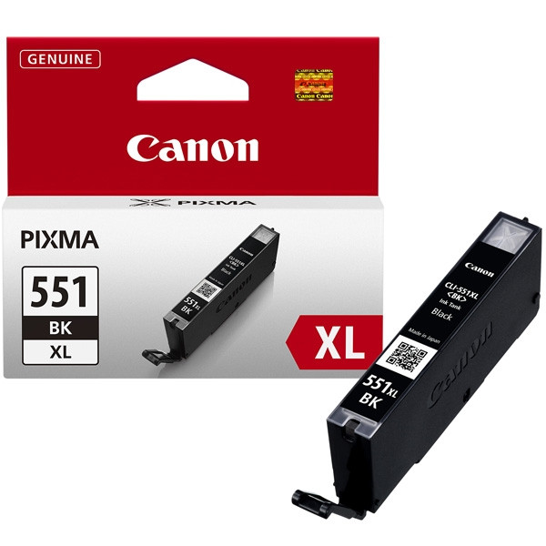 Canon Μελάνι Canon CLI-551BK XL High Capacity Black 6443B001 018790 - 1