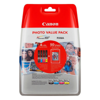 Canon Μελάνι Canon CLI-551XL 4-pack & Paper 6443B006 6443B008 651010