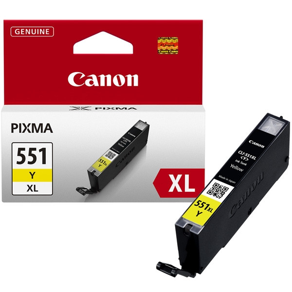 Canon Μελάνι Canon CLI-551Y XL High Capacity Yellow 6446B001 018796 - 1