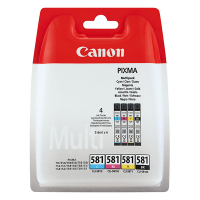 Canon Μελάνι Canon CLI-581 BK/C/M/Y 4-pack 2103C004 2103C005 2103C006 2103C007 010300