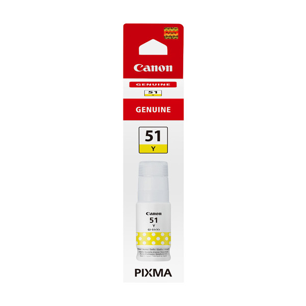 Canon Μελάνι Canon GI-51Y Yellow 4548C001 016024 - 1