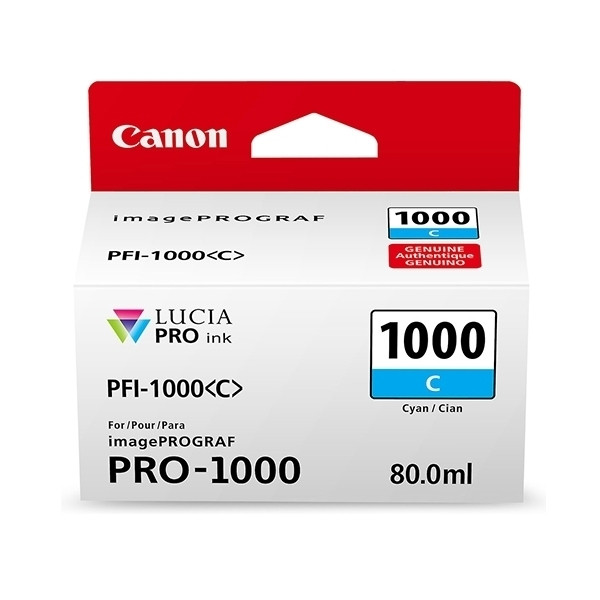 Canon Μελάνι Canon PFI-1000C Cyan 0547C001 010128 - 1