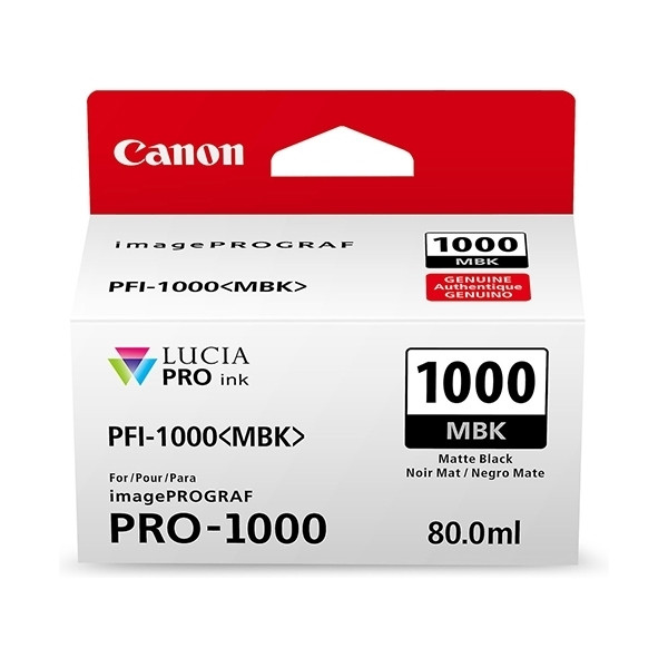 Canon Μελάνι Canon PFI-1000MBK Matte Black 0545C001 010124 - 1