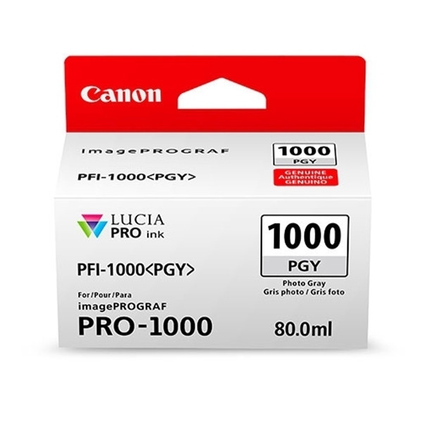 Canon Μελάνι Canon PFI-1000PGY Photo Grey 0553C001 010140 - 1