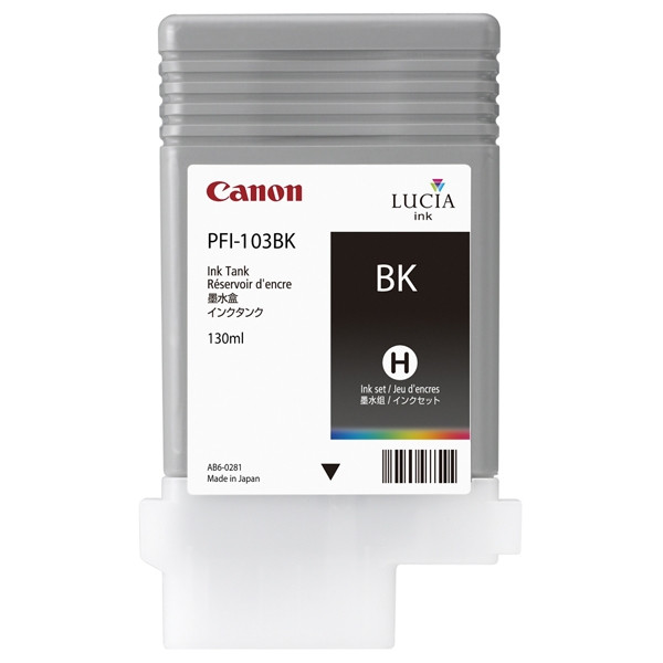 Canon Μελάνι Canon PFI-103BK Black 2212B001 018275 - 1