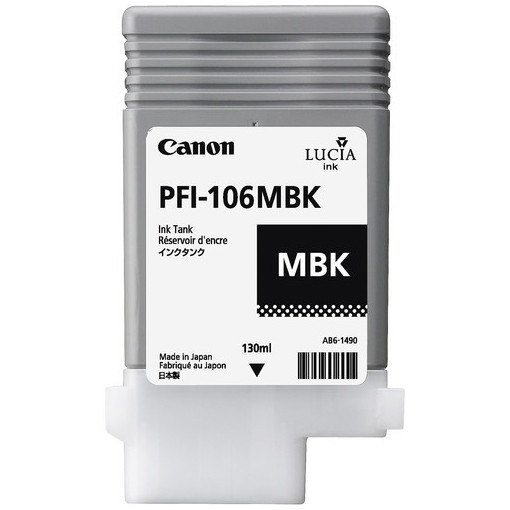 Canon Μελάνι Canon PFI-106MBK Matte Black 6620B001 018900 - 1