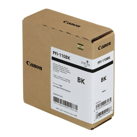 Canon Μελάνι Canon PFI-110BK Black 2364C001 010156 - 1