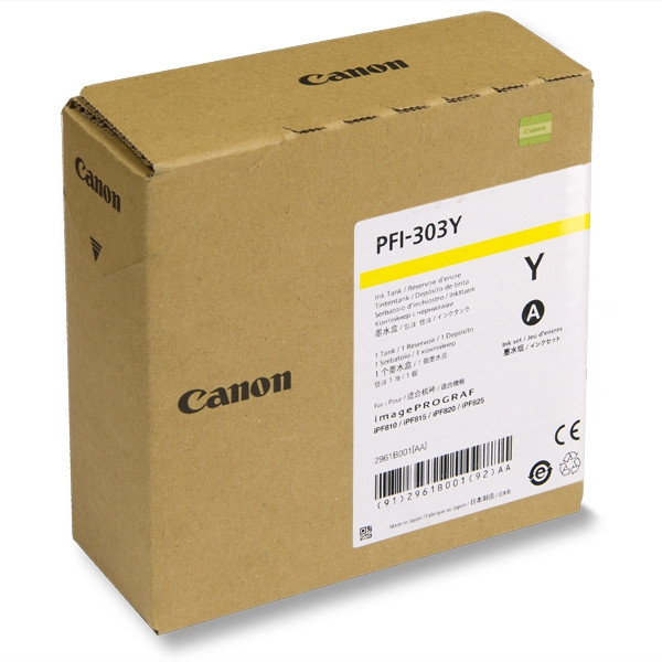 Canon Μελάνι Canon PFI-303Y Yellow 2961B001 018380 - 1