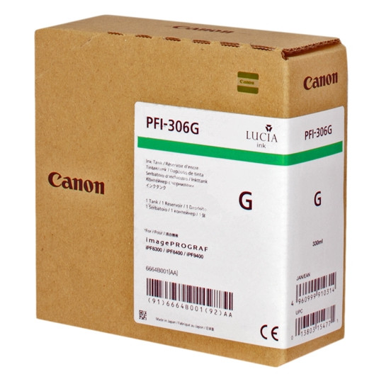 Canon Μελάνι Canon PFI-306G Green 6664B001 018870 - 1