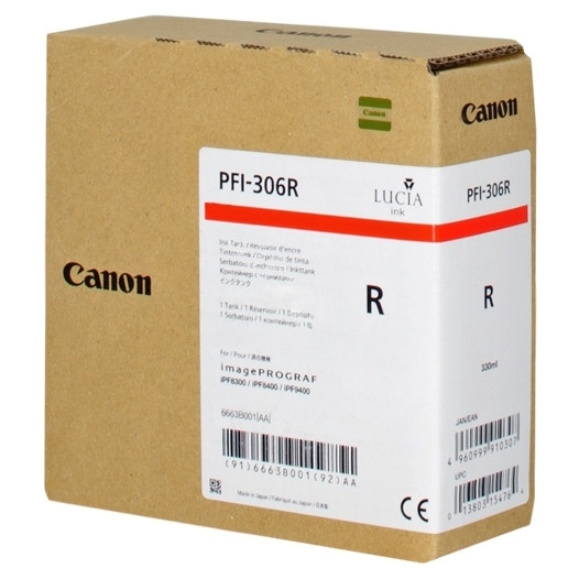 Canon Μελάνι Canon PFI-306R Red 6663B001 018868 - 1