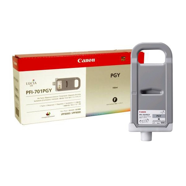 Canon Μελάνι Canon PFI-701PGY Photo Grey 0910B001 018326 - 1