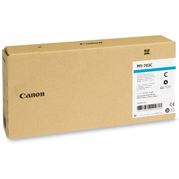 Canon Μελάνι Canon PFI-703C High Capacity Cyan 2964B001 018386 - 1