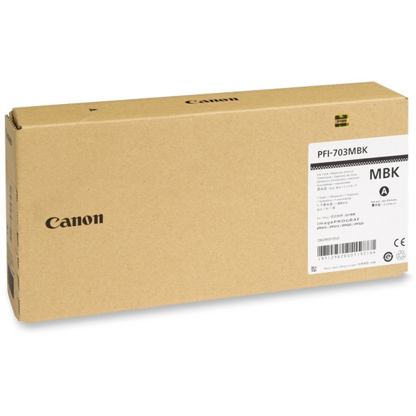 Canon Μελάνι Canon PFI-703MBK High Capacity Matte Black 2962B001 018382 - 1