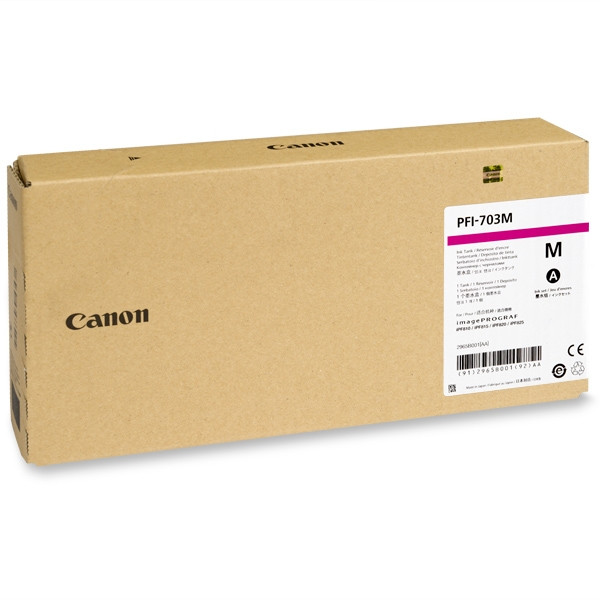 Canon Μελάνι Canon PFI-703M High Capacity Magenta 2965B001 018388 - 1