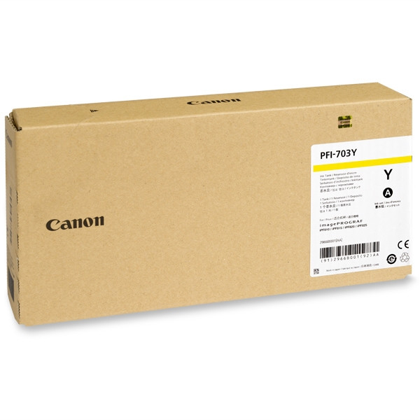 Canon Μελάνι Canon PFI-703Y High Capacity Yellow 2966B001 018390 - 1