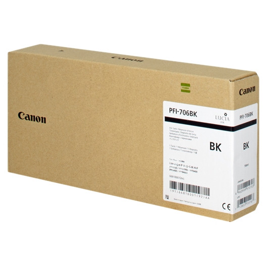 Canon Μελάνι Canon PFI-706BK High Capacity Black 6681B001 018874 - 1