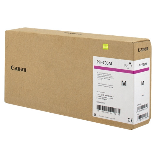 Canon Μελάνι Canon PFI-706M High Capacity Magenta 6683B001 018880 - 1