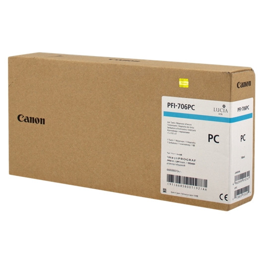 Canon Μελάνι Canon PFI-706PC High Capacity Photo Cyan 6685B001 018884 - 1