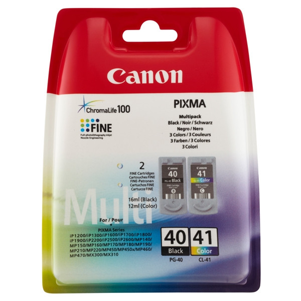 Canon Μελάνι Canon PG-40/CL-41 2-pack 0615B043 0615B051 018780 - 1