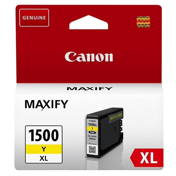 Canon Μελάνι Canon PGI-1500Y XL High Capacity Yellow 9195B001 018528 - 1