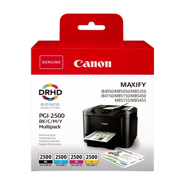 Canon Μελάνι Canon PGI-2500 BK/C/M/Y 4-pack 9290B004 9290B006 010296 - 1