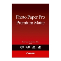 Canon Φωτογραφικό Χαρτί Canon PM-101 Premium Matte Α4, 210 g/m² (20 Φύλλα) 8657B005 154014