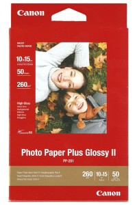 Canon Φωτογραφικό Χαρτί Canon PP-201 Plus Glossy II 10 x 15cm, 210 g/m²  (50 φύλλα) 2311B003 064575