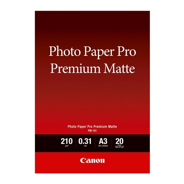 Canon PM-101 Premium ματ Χαρτί 210 g / m2 A3 (20 φύλλα) 8657B006 154016 - 1