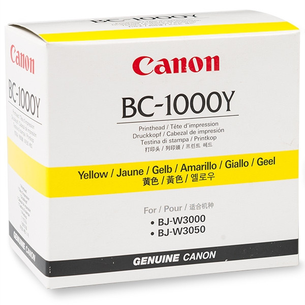 Canon Printhead Canon BC-1000Y Yellow 0933A001AA 017124 - 1