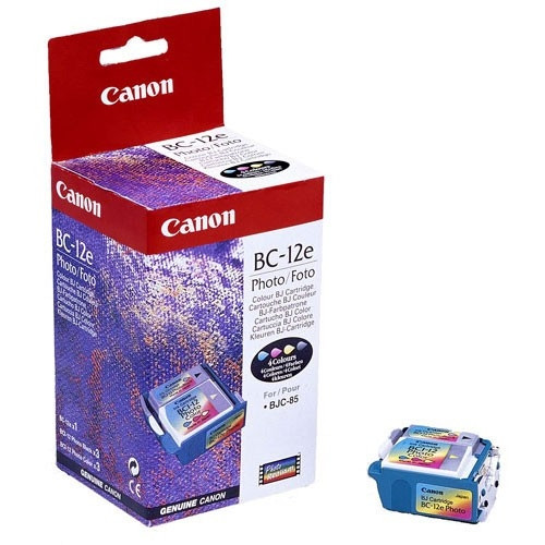 Canon Printhead Canon BC-12e Black & Photo Colour 0908A002 010120 - 1